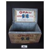 Des Moines OPAL Tea Wood Box
