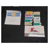 Lot of 10 Vintage  DAV License Plate Tags