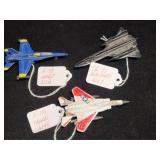 Lot of 3 Dicast "Matchbox" Air Planes F18 Hornet