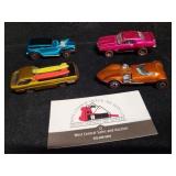 Lot of 4 Hotwheels Redlines (3) 25 Anniversary