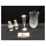 Salt & Pepper & Vase
