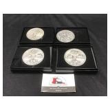 1982 Round D Belt Buckle