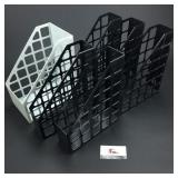 6 Magazine Storage Bins