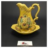 Vintage Ceramic Rooster Pitcher