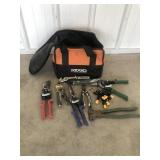 Tool bag with misc. tools