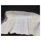 Brand New White Woven Rug