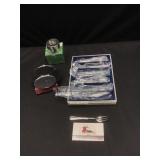 Cocktail Forks, Mirror, & Tooth Fairy Box