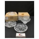 Relish Trays & Cynthian Bowl