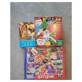 Set of 3 Puzzles