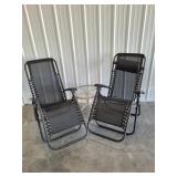 Set of 2 Zero Gravity Chairs