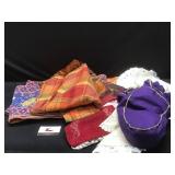 Linens, & A lot of Crown Royal Bags