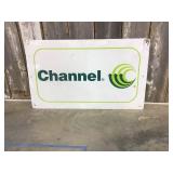 Fiberboard Channel Sign