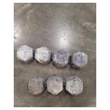 Lot of 2 Lead Weights