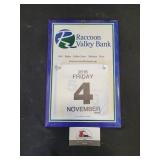 2016 Raccoon Valley Bank Calendar