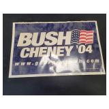 Presidential Campaign Sign, Bush and Cheney 