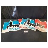 Set of Amana Heating and Cooling Signs