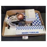 Flat of Misc Plumbing Parts