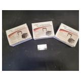 Set of 3 Aluminum Railing Brackets