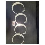 Lot of 4 Diamond Plated C
