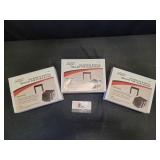 Set of 3 Aluminum Brackets