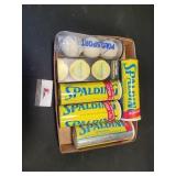 Flat of Tennis Balls