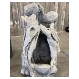 Resin Tree Trunk Fountain