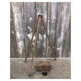 Transit and transit stand