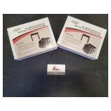 Set of 2 Aluminum Railing Brackets