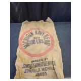 Burlap Advertising Bag
