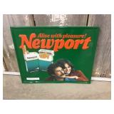 Metal Newport Sign