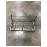 Metal rack with hooks