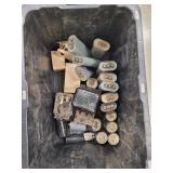 Bin of Capacitors