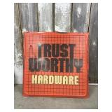 Plastic Trustworthy Hardware Sign