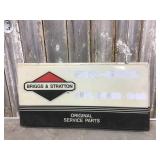 Plastic Briggs & Stratton Sign