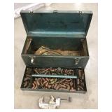 Toolbox with Copper Fittings & Ridgid Clamp