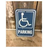 Metal Parking Sign
