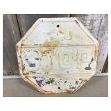 Thru Traffic Stop Sign