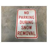 No Parking During Snow Removal