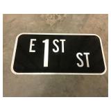 East 1st St