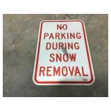 No Parking During Snow Removal
