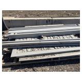 Four Posts and a piece of Fence Panel