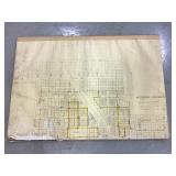 Hand Drawn Dallas Center Water Maps