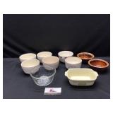 Vintage Kitchen Stoneware & misc