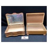 Wood Keepsake boxes