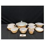 Fire King Amber Dishes