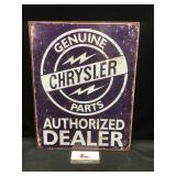 Genuine Chrysler Sign