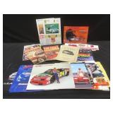 Vintage automobile and nascar brochures