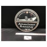 American Racing Metal Sign