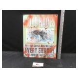Auto races Metal Sign