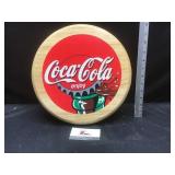 Wood Coca-Cola Sign